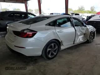 ✅ 2019 Honda Insight LX • VIN: 19XZE4F10KE014619 • Лот: 72865672. Опубликован ранее на Copart с пробегом 22 589 миль. Бесплатный доступ к архиву аукционных продаж из США и подробный отчёт об истории автомобиля на DreamBid. Изображение 3.