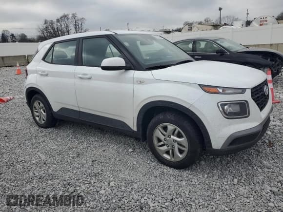✅ 2022 Hyundai Venue SE • VIN: KMHRB8A34NU177767 • Lot: 82852024. Listed on Copart with 38,240 mi. Free auction sales archive from the USA and detailed vehicle history report at DreamBid. Image 4.