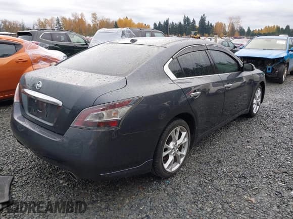 ✅ 2013 Nissan Maxima S • VIN: 1N4AA5AP4DC807349 • Lot: 43657990. Listed on IAAI with 164,161 mi. Free auction sales archive from the USA and detailed vehicle history report at DreamBid. Image 4.