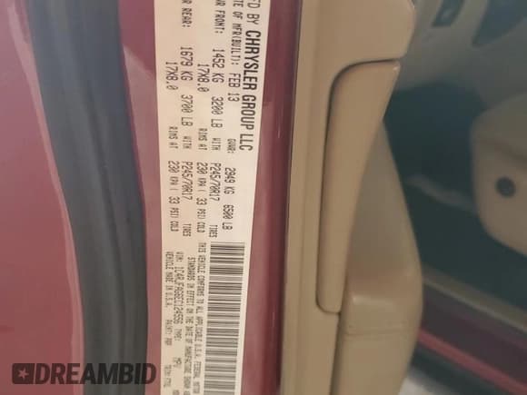 ✅ 2014 Jeep Grand Cherokee Altitude • VIN: 1C4RJFAG6EC124556 • Лот: 65815325. Опубликован ранее на Copart с пробегом 160 331 миль. Бесплатный доступ к архиву аукционных продаж из США и подробный отчёт об истории автомобиля на DreamBid. Изображение 12.