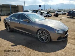 ✅ 2015 Maserati Ghibli S Q4 • VIN: ZAM57RTA9F1129976 • Лот: 60998414. Опубликован ранее на Copart с пробегом 57 574 миль. Бесплатный доступ к архиву аукционных продаж из США и подробный отчёт об истории автомобиля на DreamBid. Изображение 4.