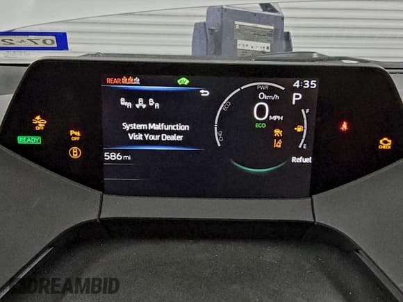 ✅ 2025 Toyota Prius LE • VIN: JTDACAAUXS3062249 • Lot: 91310765. Listed on Copart with 586 mi. Free auction sales archive from the USA and detailed vehicle history report at DreamBid. Image 9.