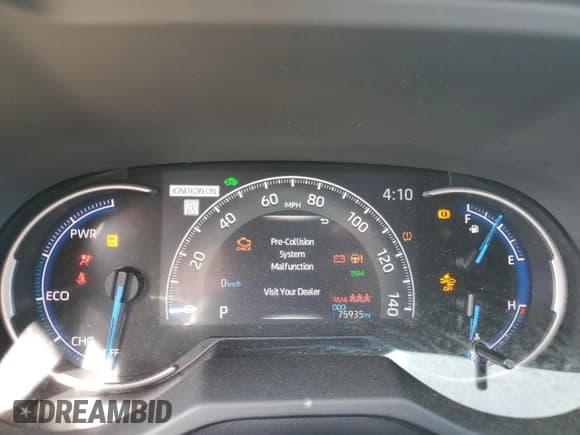 ✅ 2021 Toyota RAV4 Hybrid XSE • VIN: 2T3E6RFV3MW028727 • Lot: 55866995. Listed on Copart with 75,935 mi. Free auction sales archive from the USA and detailed vehicle history report at DreamBid. Image 9.