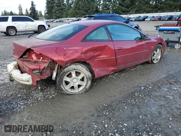 ✅ 2001 Mercury Cougar • VIN: 1ZWHT61L415601351 • Lot: 84071805. Wystawiony na Copart z przebiegiem 77 175 mil. Bezpłatny archiwum sprzedaży aukcyjnych z USA i szczegółowy raport historii pojazdu na DreamBid. Zdjęcie 3.