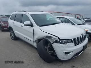 ✅ 2020 Jeep Grand Cherokee Limited • VIN: 1C4RJFBG2LC232586 • Lot: 42897188. Listed on IAAI with 81,873 mi. Free auction sales archive from the USA and detailed vehicle history report at DreamBid. Image 1.