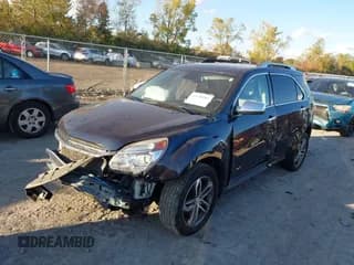 ✅ 2017 Chevrolet Equinox Premier • VIN: 2GNALDEK4H1604851 • Лот: 43378293. Опубликован ранее на IAAI с пробегом 153 595 миль. Бесплатный доступ к архиву аукционных продаж из США и подробный отчёт об истории автомобиля на DreamBid. Изображение 2.