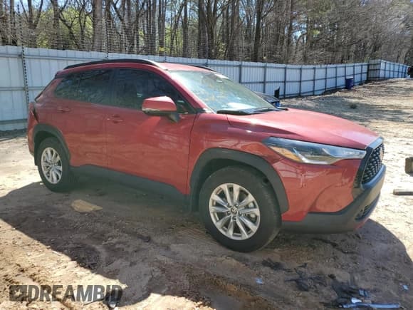 ✅ 2023 Toyota Corolla Cross LE • VIN: 7MUCAAAG7PV070605 • Lot: 49710935. Listed on Copart with 27,149 mi. Free auction sales archive from the USA and detailed vehicle history report at DreamBid. Image 4.