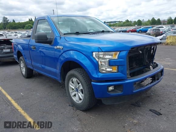 ✅ 2016 Ford F-150 XL • VIN: 1FTMF1C8XGKF54586 • Lot: 42987696. Listed on IAAI with 66,602 mi. Free auction sales archive from the USA and detailed vehicle history report at DreamBid. Image 1.