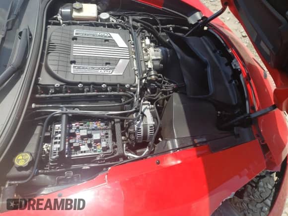 2016 Chevrolet Corvette Z06 3LZ with VIN 1G1YT2D6XG5603337, listed as a Copart auction lot 64940244 with Not provided miles and Salvage title. Bid and sale history available at DreamBid. Image 11.