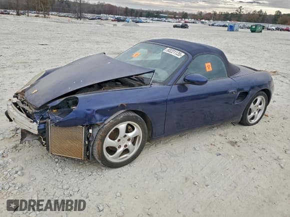 ✅ 2001 Porsche Boxster • VIN: WP0CA29811U620770 • Lot: 93221135. Wystawiony na Copart z przebiegiem 95 645 mil. Bezpłatny archiwum sprzedaży aukcyjnych z USA i szczegółowy raport historii pojazdu na DreamBid. Zdjęcie 1.