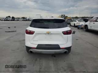 2020 Chevrolet Blazer LT with VIN 3GNKBBRA2LS703288, listed as a Copart auction lot 67671074 with 74,397 mi miles and Salvage title. Bid and sale history available at DreamBid. Image 6.