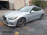 ✅ 2017 Infiniti Q50 Sport • VIN: JN1EV7AR9HM830030 • Lot: 43661099. Listed on IAAI with 62,495 mi. Free auction sales archive from the USA and detailed vehicle history report at DreamBid. Image 2.