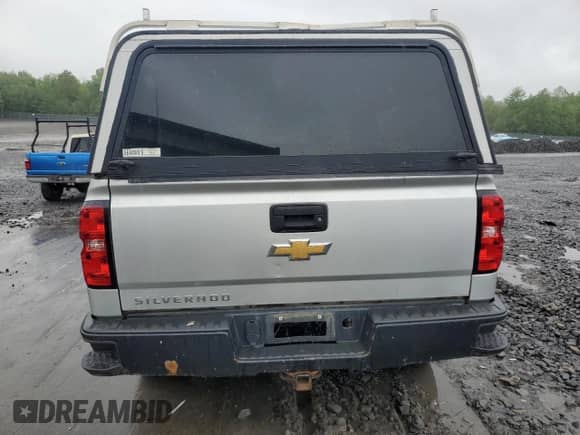 2016 Chevrolet Silverado 1500 Work Truck with VIN 1GCVKNEHXGZ133415, listed as a Copart auction lot 58200525 with 124,341 mi miles and Clean title. Bid and sale history available at DreamBid. Image 6.