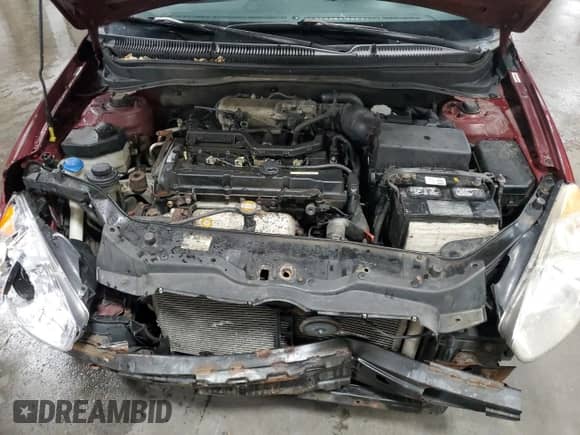 2008 Hyundai Accent GLS z VIN KMHCN46C08U219354, wystawiony jako Copart lot #73059834 z przebiegiem 252 252 mil mil oraz Szkoda całkowita • Salvage title. Historia ofert i sprzedaży dostępna na DreamBid. Obrazek 11.