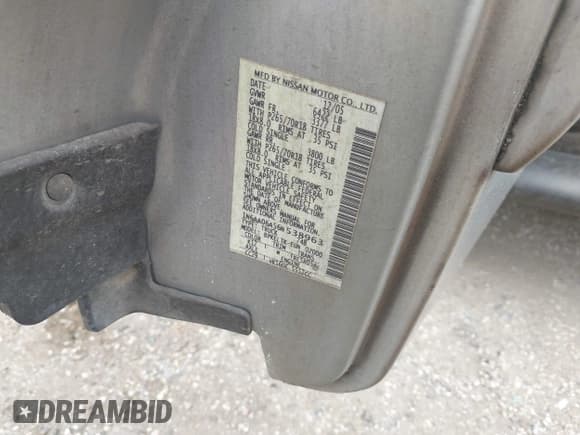 ✅ 2006 Nissan Titan SE • VIN: 1N6AA06A56N538963 • Lot: 43420772. Wystawiony na IAAI z przebiegiem 208 219 mil. Bezpłatny archiwum sprzedaży aukcyjnych z USA i szczegółowy raport historii pojazdu na DreamBid. Zdjęcie 9.