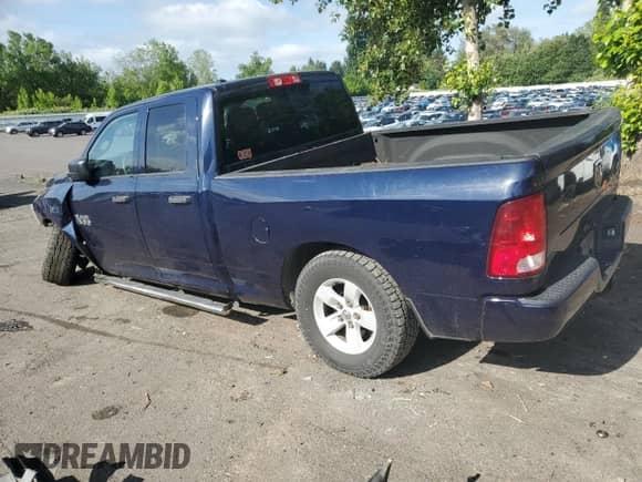 2016 Ram 1500 Express with VIN 1C6RR7FG0GS409762, listed as a Copart auction lot 59237055 with 75,307 mi miles and Salvage title. Bid and sale history available at DreamBid. Image 2.
