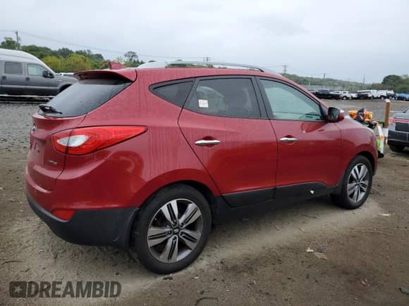 2015 Hyundai Tucson SE z VIN KM8JU3AG1FU065037, wystawiony jako Copart lot #71353064 z przebiegiem 159 677 mil mil oraz Szkoda całkowita • Salvage title. Historia ofert i sprzedaży dostępna na DreamBid. Obrazek 3.