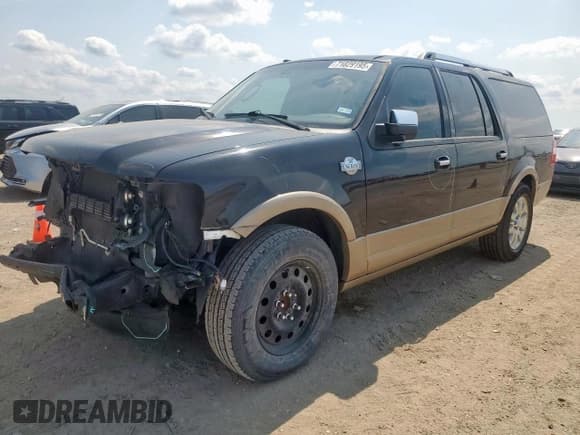 ✅ 2014 Ford Expedition Max XLT • VIN: 1FMJK1H59EEF40246 • Лот: 71829195. Опубликован ранее на Copart с пробегом 152 172 миль. Бесплатный доступ к архиву аукционных продаж из США и подробный отчёт об истории автомобиля на DreamBid. Изображение 1.