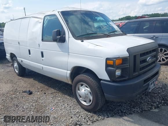 ✅ 2008 Ford Econoline Cargo Commercial • VIN: 1FTNE14W08DB10644 • Lot: 42787653. Listed on IAAI with 141,594 mi. Free auction sales archive from the USA and detailed vehicle history report at DreamBid. Image 1.