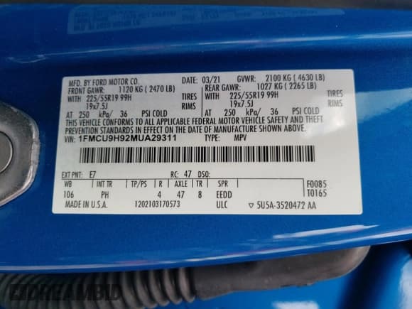 ✅ 2021 Ford Escape SEL • VIN: 1FMCU9H92MUA29311 • Lot: 86434805. Wystawiony na Copart z przebiegiem 113 465 mil. Bezpłatny archiwum sprzedaży aukcyjnych z USA i szczegółowy raport historii pojazdu na DreamBid. Zdjęcie 13.