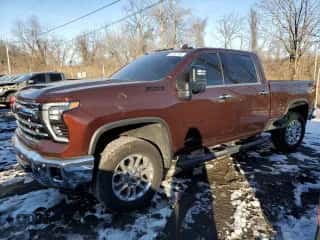 2024 Chevrolet Silverado 3500HD LTZ с VIN 1GC4YUEYXRF318878, выставлен на аукционе Copart как лот 42762255 с пробегом 3 837 миль миль и Списание • Salvage title. История ставок и продаж доступна на DreamBid. Изображение 1.