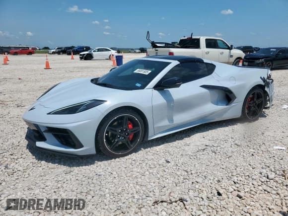 ✅ 2023 Chevrolet Corvette 2LT • VIN: 1G1YB2D44P5129550 • Lot: 66081805. Listed on Copart with 40,850 mi. Free auction sales archive from the USA and detailed vehicle history report at DreamBid. Image 1.