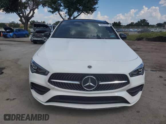 2023 Mercedes-Benz CLA 250 with VIN W1K5J4GB4PN387950, listed as a Copart auction lot 66639325 with 35,078 mi miles and Salvage title. Bid and sale history available at DreamBid. Image 5.