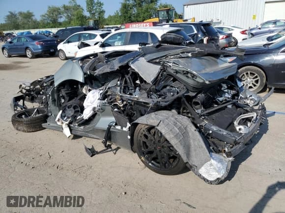 ✅ 2024 Chevrolet Corvette 2LT • VIN: 1G1YB3D45R5122700 • Lot: 63790764. Listed on Copart with Not provided. Free auction sales archive from the USA and detailed vehicle history report at DreamBid. Image 2.