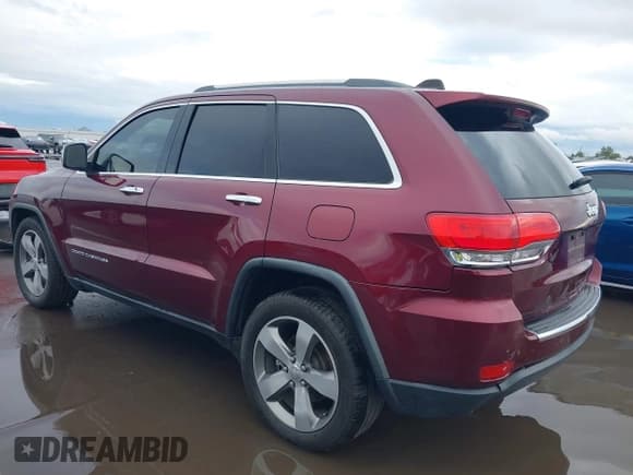 ✅ 2016 Jeep Grand Cherokee Limited • VIN: 1C4RJEBG9GC479944 • Lot: 43718914. Listed on IAAI with 135,733 mi. Free auction sales archive from the USA and detailed vehicle history report at DreamBid. Image 3.