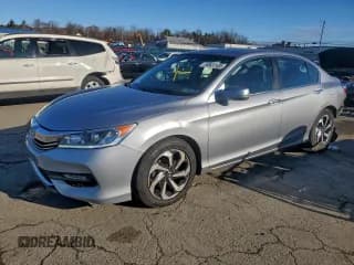 ✅ 2016 Honda Accord EX-L • VIN: 1HGCR2F88GA161617 • Lot: 93637455. Listed on Copart with 154,181 mi. Free auction sales archive from the USA and detailed vehicle history report at DreamBid. Image 1.