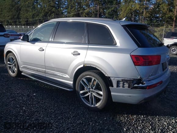 ✅ 2018 Audi Q7 Prestige • VIN: WA1VAAF7XJD020922 • Lot: 43547613. Listed on IAAI with 54,938 mi. Free auction sales archive from the USA and detailed vehicle history report at DreamBid. Image 3.