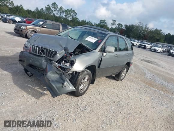✅ 2002 Lexus RX 300 • VIN: JTJGF10U120147322 • Lot: 43789608. Listed on IAAI with 184,120 mi. Free auction sales archive from the USA and detailed vehicle history report at DreamBid. Image 2.