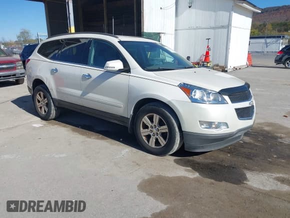 ✅ 2011 Chevrolet Traverse 2LT • VIN: 1GNKVJEDXBJ366743 • Лот: 43522423. Опубликован ранее на IAAI с пробегом 144 688 миль. Бесплатный доступ к архиву аукционных продаж из США и подробный отчёт об истории автомобиля на DreamBid. Изображение 1.