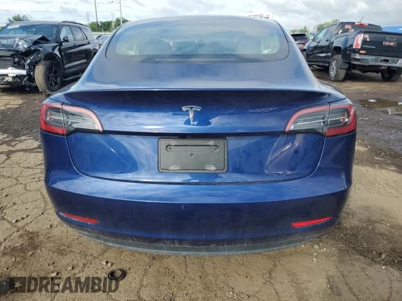 ✅ 2023 Tesla Model 3 • VIN: 5YJ3E1EA3PF627177 • Lot: 61555235. Listed on Copart with 22,340 mi. Free auction sales archive from the USA and detailed vehicle history report at DreamBid. Image 6.