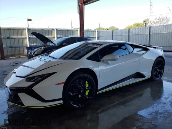 ✅ 2024 Lamborghini Huracan Tecnica • VIN: ZHWUB6ZFXRLA26374 • Lot: 67441794. Wystawiony na Copart z przebiegiem 10 027 mil. Bezpłatny archiwum sprzedaży aukcyjnych z USA i szczegółowy raport historii pojazdu na DreamBid. Zdjęcie 1.