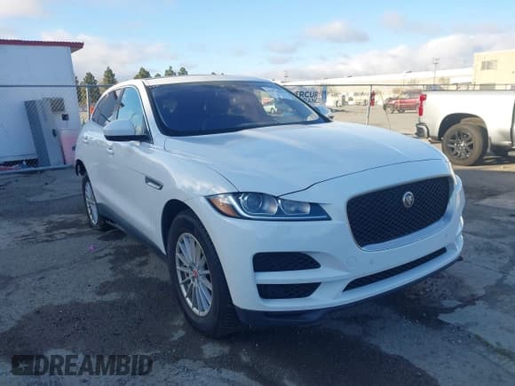 ✅ 2019 Jaguar F-Pace 25t • VIN: SADCS2FXXKA358277 • Lot: 41626419. Wystawiony na IAAI z przebiegiem 59 535 mil. Bezpłatny archiwum sprzedaży aukcyjnych z USA i szczegółowy raport historii pojazdu na DreamBid. Zdjęcie 1.