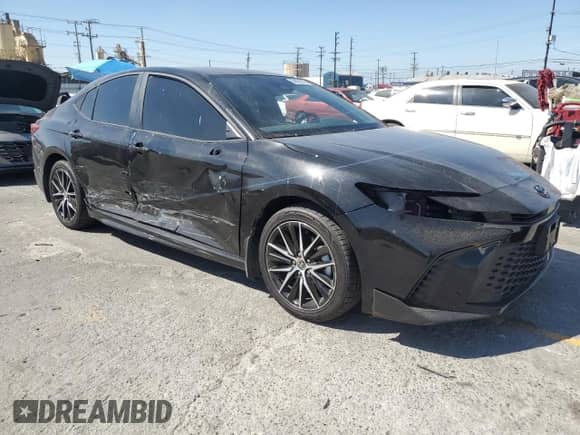 2025 Toyota Camry LE с VIN 4T1DAACK7SU086710, выставлен на аукционе Copart как лот 59698945 с пробегом 11 337 миль миль и Списание • Salvage title. История ставок и продаж доступна на DreamBid. Изображение 4.