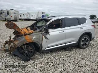 ✅ 2019 Hyundai Santa Fe Limited • VIN: 5NMS5CAA4KH099511 • Лот: 69178255. Опубликован ранее на Copart с пробегом Не указан. Бесплатный доступ к архиву аукционных продаж из США и подробный отчёт об истории автомобиля на DreamBid. Изображение 1.