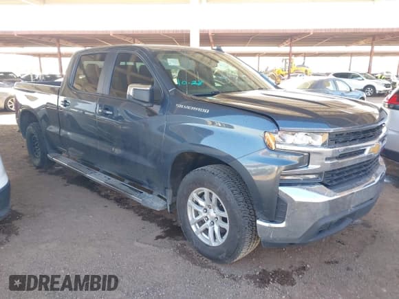 ✅ 2022 Chevrolet Silverado 1500 LT • VIN: 1GCPWCED5NZ105212 • Lot: 43572577. Wystawiony na IAAI z przebiegiem 54 972 mil. Bezpłatny archiwum sprzedaży aukcyjnych z USA i szczegółowy raport historii pojazdu na DreamBid. Zdjęcie 1.
