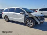 ✅ 2020 Honda Odyssey EX-L • VIN: 5FNRL6H73LB047581 • Lot: 91301905. Listed on Copart with 110,993 mi. Free auction sales archive from the USA and detailed vehicle history report at DreamBid. Image 4.