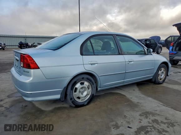 ✅ 2005 Honda Civic • VIN: JHMES96615S003774 • Lot: 93354735. Wystawiony na Copart z przebiegiem 154 969 mil. Bezpłatny archiwum sprzedaży aukcyjnych z USA i szczegółowy raport historii pojazdu na DreamBid. Zdjęcie 3.