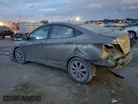 ✅ 2013 Hyundai Accent GLS • VIN: KMHCU4AE4DU423161 • Lot: 94177725. Listed on Copart with 66,731 mi. Free auction sales archive from the USA and detailed vehicle history report at DreamBid. Image 2.