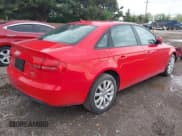 ✅ 2013 Audi A4 Premium • VIN: WAUDFAFL9DA195598 • Lot: 42161395. Listed on IAAI with 96,917 mi. Free auction sales archive from the USA and detailed vehicle history report at DreamBid. Image 4.