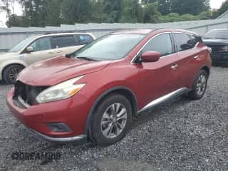 2016 Nissan Murano SL with VIN 5N1AZ2MH1GN108240, listed as a Copart auction lot 84659445 with 128,706 mi miles and Salvage title. Bid and sale history available at DreamBid. Image 1.