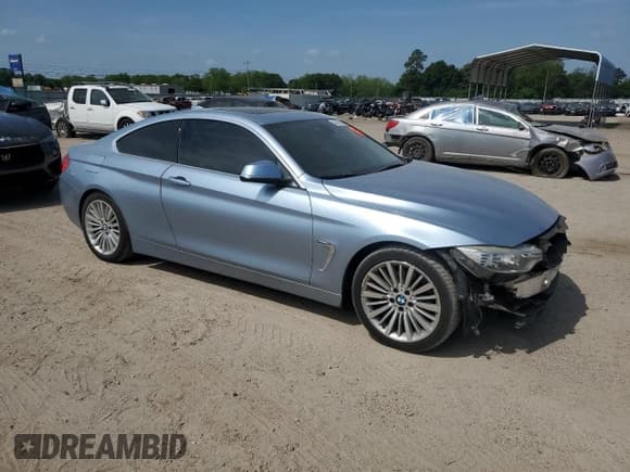 ✅ 2014 BMW 4 Series 428i • VIN: WBA3N3C55EF710553 • Лот: 54341845. Опубликован ранее на Copart с пробегом 119 056 миль. Бесплатный доступ к архиву аукционных продаж из США и подробный отчёт об истории автомобиля на DreamBid. Изображение 4.