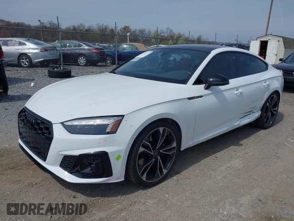 ✅ 2024 Audi S5 Sportback Premium Plus • VIN: WAUC4CF52RA016324 • Lot: 41989577. Listed on IAAI with 11,163 mi. Free auction sales archive from the USA and detailed vehicle history report at DreamBid. Image 2.