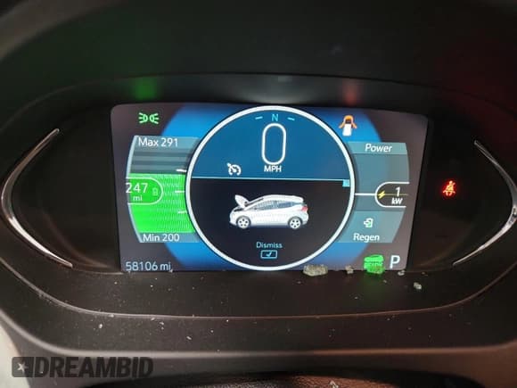 ✅ 2020 Chevrolet Bolt EV LT • VIN: 1G1FY6S00L4110247 • Лот: 82619105. Опубликован ранее на Copart с пробегом 58 106 миль. Бесплатный доступ к архиву аукционных продаж из США и подробный отчёт об истории автомобиля на DreamBid. Изображение 9.