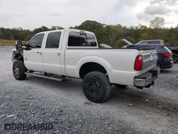 ✅ 2016 Ford F-250 Lariat • VIN: 1FT7W2BT6GEC67608 • Lot: 89471685. Listed on Copart with 68,865 mi. Free auction sales archive from the USA and detailed vehicle history report at DreamBid. Image 2.