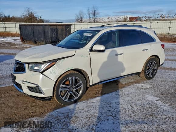✅ 2017 Acura MDX Advance • VIN: 5FRYD4H97HB008903 • Лот: 95733365. Опубликован ранее на Copart с пробегом 56 441 миль. Бесплатный доступ к архиву аукционных продаж из США и подробный отчёт об истории автомобиля на DreamBid. Изображение 1.