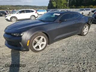 2017 Chevrolet Camaro 1LT with VIN 1G1FB1RX8H0141588, listed as a Copart auction lot 85541595 with 122,248 mi miles and Salvage title. Bid and sale history available at DreamBid. Image 1.